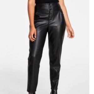 Black Pleather pants